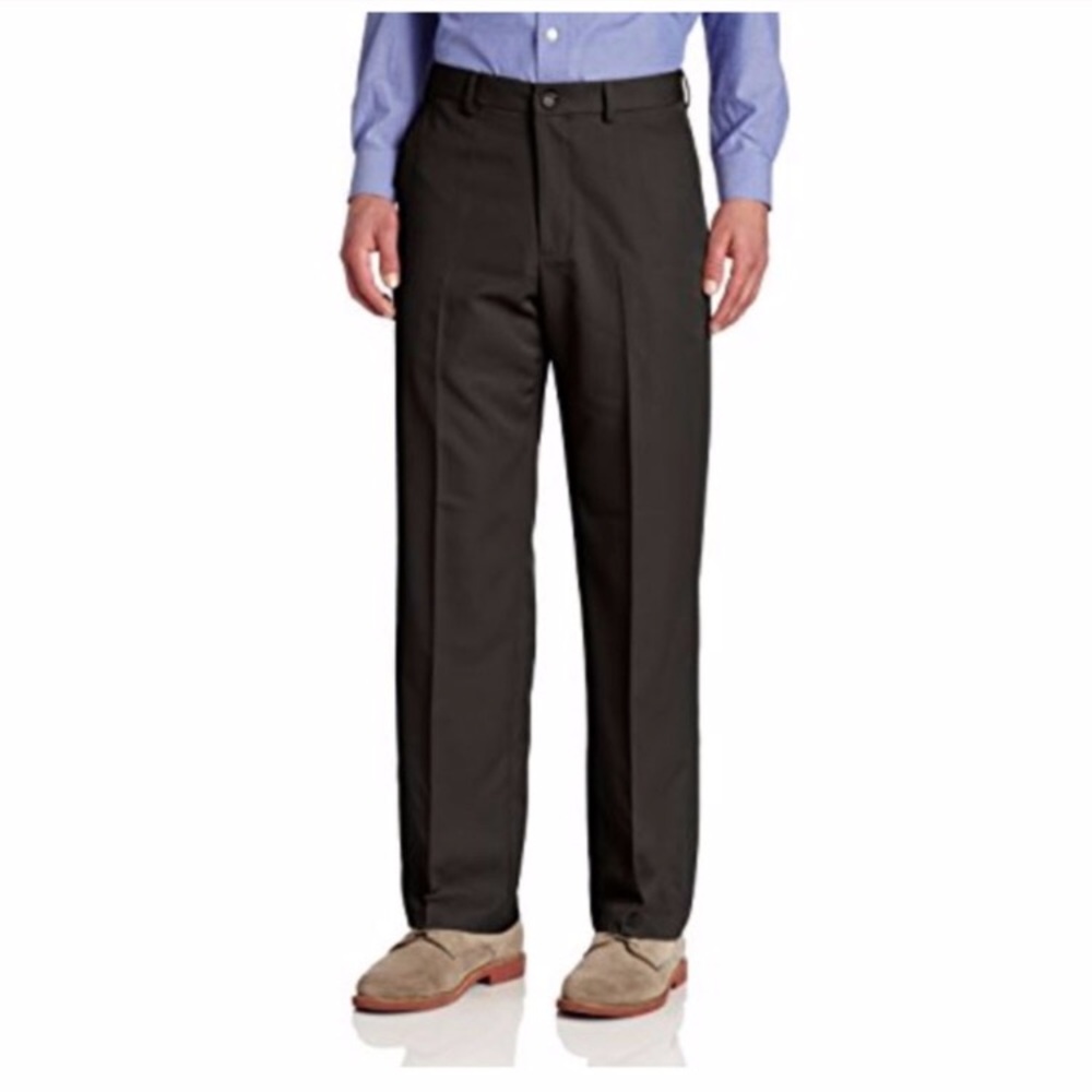Van Heusen Flat Front Traveler Pants 38x32